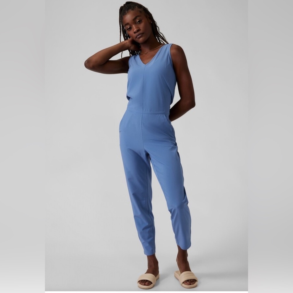 Athleta‎ Women's Blue Jumpsuit, Size 6